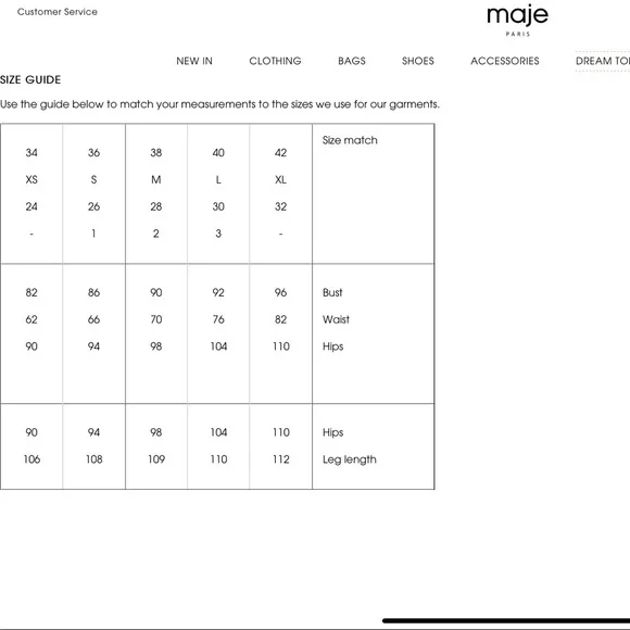 NEW Maje Cropped Striped Twill Wide Leg Pants M - Picture 6 of 8